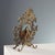 Gold Small Bronze Table Mirror For Sale - Image 8 of 9