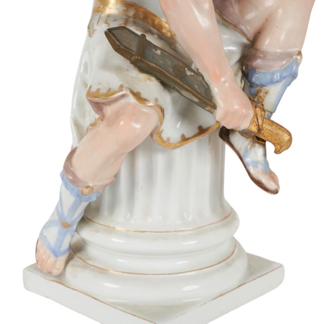 KPM Porcelain Antique Berlin KPM Porcelain Figural Group Sculpture For Sale - Image 4 of 5