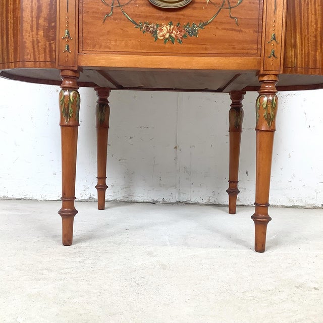 Antique American Adam Revival Martha Washington Sewing Cabinet by Aimone Mfg. Co., For Sale - Image 16 of 17