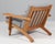 Wood GE-370 Lounge Chair in Oak Frame and Hallingdal Wool by Hans J. Wegner for Getama, 1960s For Sale - Image 7 of 9