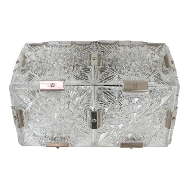 Mid-Century Wall Lamp from Kamenický Šenov, 1970s For Sale