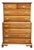 Late 20th Century Stickley Solid Cherry Nine-Drawer Tall Chest For Sale