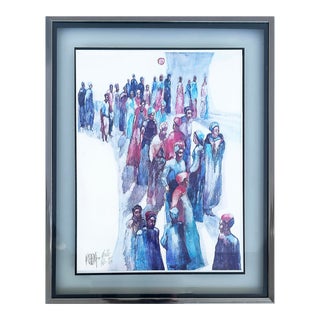 Meredith Miller Lithograph Pencil Signed, Dated 1977, Numbered 98/190 For Sale