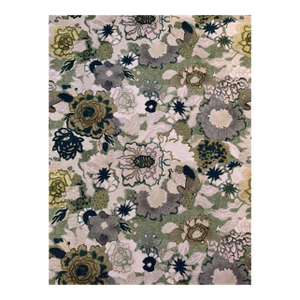 Lee Jofa Groundworks Modern Arioso Print Stone/Jade Fabric 1.80 Yards