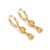Infuse your jewelry collection with the radiant, sun-kissed warmth of brilliant golden yellow. These striking dangle...