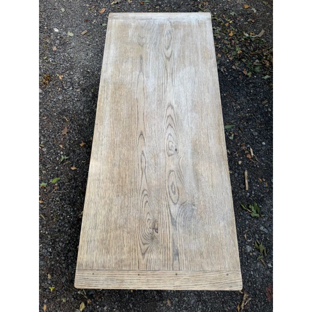 Wood Oak Coffee Table, 1925 For Sale - Image 7 of 12