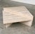 Large Italian Brutalist Geometric Travertine Coffee Tables from Up & Up, Set of 2 For Sale - Image 16 of 16