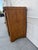 Late 20th Century Vintage French Provincial Carved Oak Two-Door Accent Cabinet With Floral Motifs and Iron Hardware For Sale - Image 5 of 9