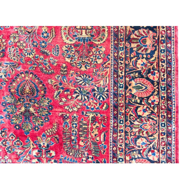 Early 20th Century Persian Sarouk Rug For Sale - Image 9 of 15