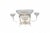 Glass Silver Plate and Glass Serving Bowls, Set of 2 For Sale - Image 7 of 14