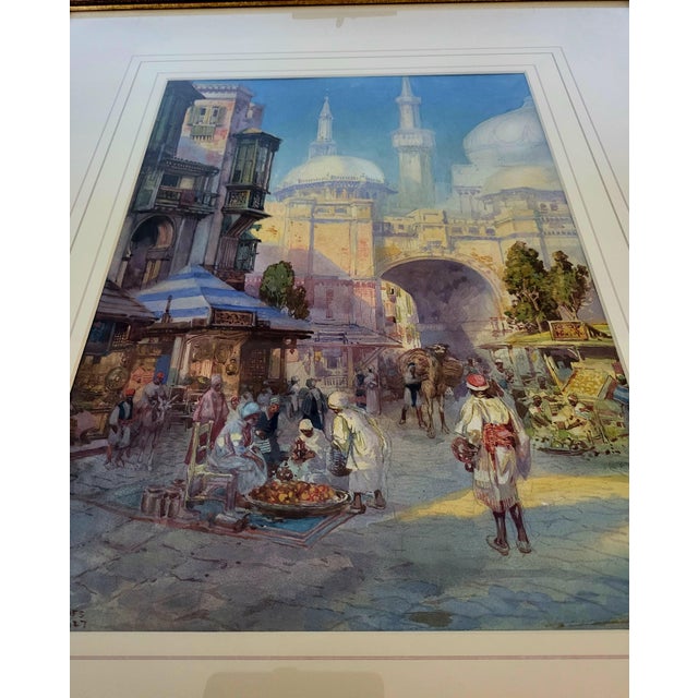 Raphael Jones, Landscape Composition, 1927, Watercolor For Sale - Image 12 of 13