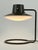 Extremely rare early edition and elegant mid-century modern 'oxford' table lamp or desk light in dark brown color....