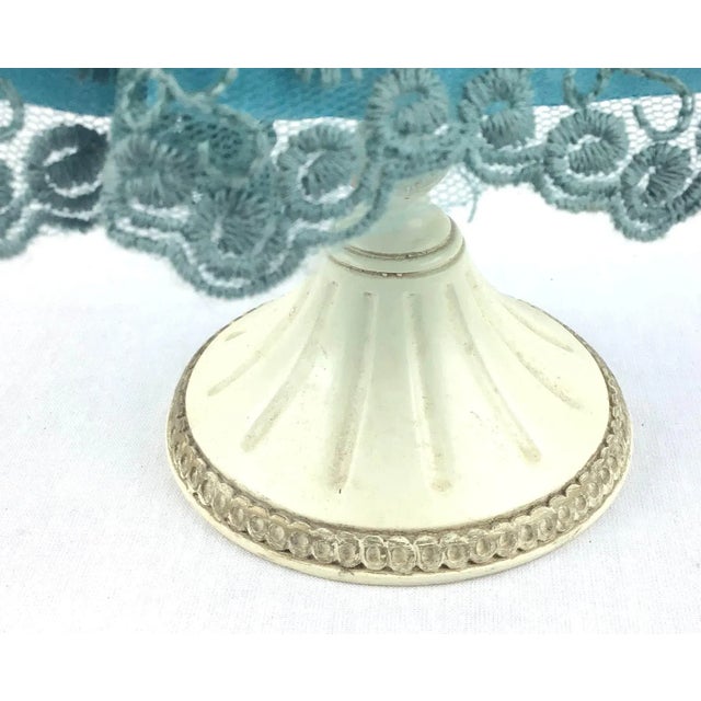 Cornflower Blue 1960s Ballerina Dressing Table Jewelry Display For Sale - Image 8 of 13