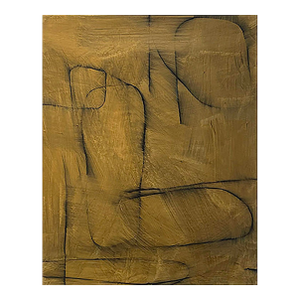 Untitled #Sp-206 by Murray Duncan, Abstract Geometric, Mix Media on Paper, Contemporary
