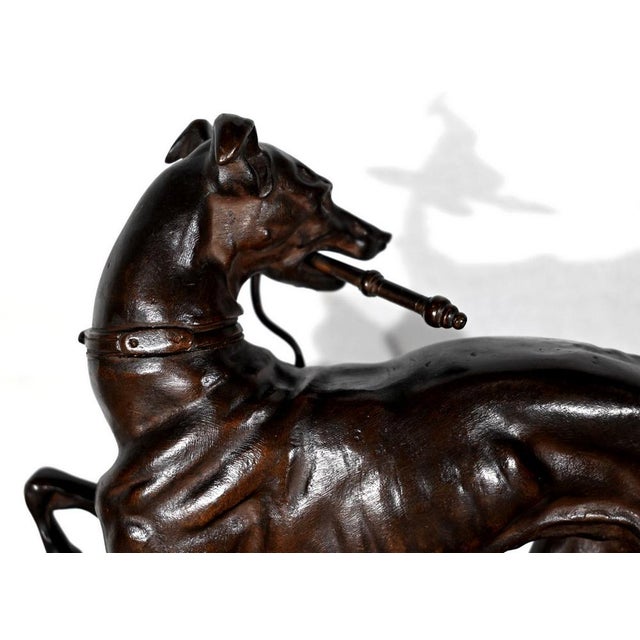 Le Lévrier, Late 1800s, Cast Iron For Sale - Image 13 of 18