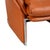 Unus Leather Chrome Armchair in Brown Cognac wirh Manual Function from FSM For Sale - Image 5 of 18