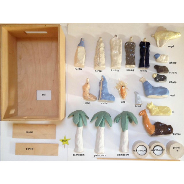 Nicolaas Maathuis, Christmas Group (Large), 2023, Ceramic and Plywood For Sale - Image 3 of 7