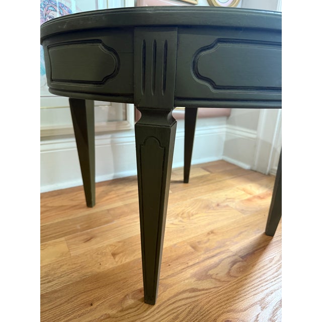 Vintage Mersman Round Side Table For Sale In Atlanta - Image 6 of 6