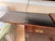 1970s Vintage Mid-Century Modern Campaign Flip-Top Dry Bar Server by Dixie For Sale In Miami - Image 6 of 12