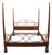 Alexander Julian Home Colours Collection Cherry Early American Traditional King Size Four Poster Bed For Sale
