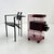 Black Wire Chest of Drawers on Wheels, 1980s For Sale - Image 8 of 12