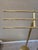 Traditional Traditional Brass Towel Rack Stand For Sale - Image 3 of 6