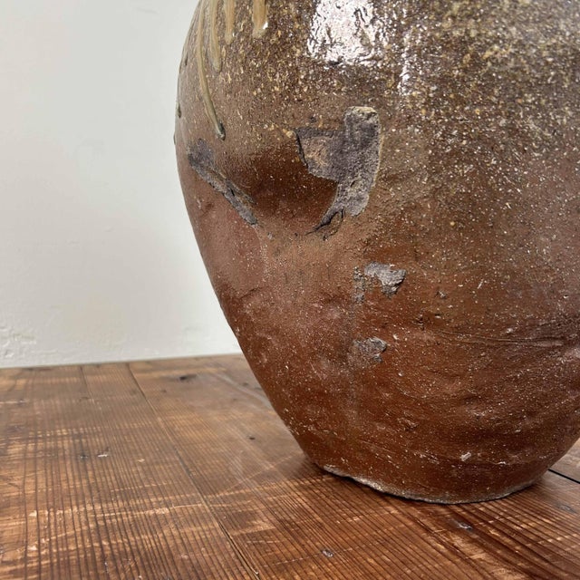 Shigaraki Tsubo Vase, Japan, 1920s For Sale - Image 6 of 11