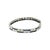 An exquisite Art Deco bracelet from the early 20th century. Crafted in platinum, it features alternating 36 old European...