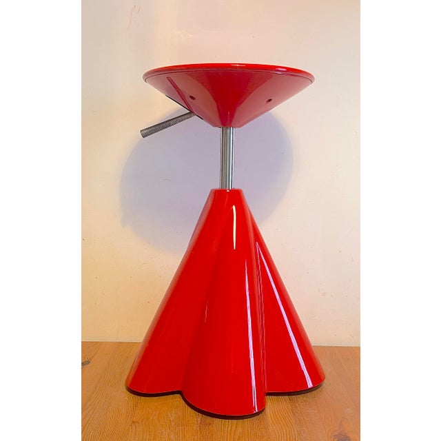 Vintage Swivel Stool by Philippe Starck, 1980s For Sale - Image 11 of 11