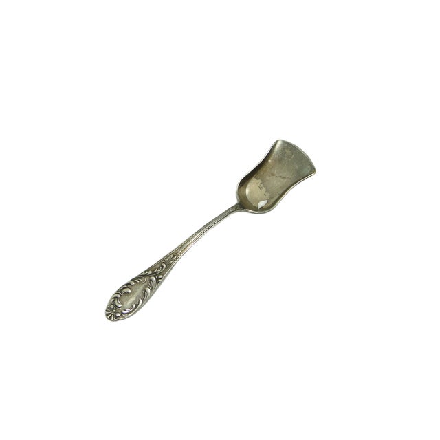 Polish Art Nouveau Sugar Spoon from Stylplater, 1920s, in Very Good conditions. Designed 1890 to 1919 This piece has an...