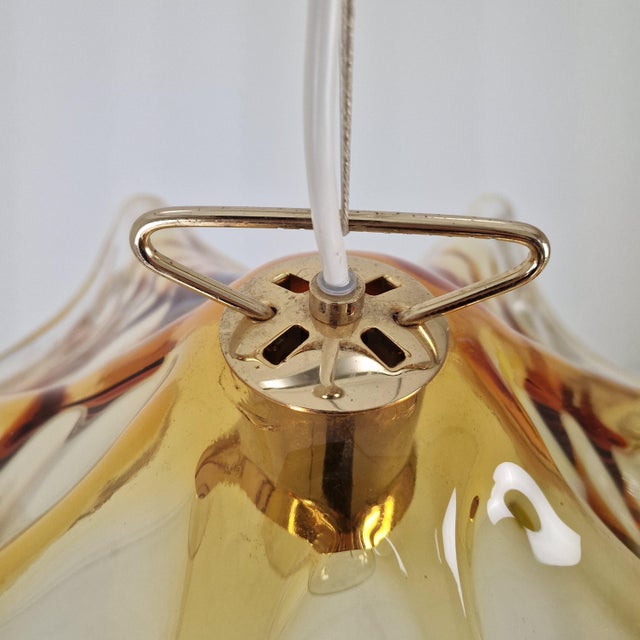 Large Murano Glass Pendant Lamp from La Murrina, Italy, 1980s For Sale - Image 9 of 15
