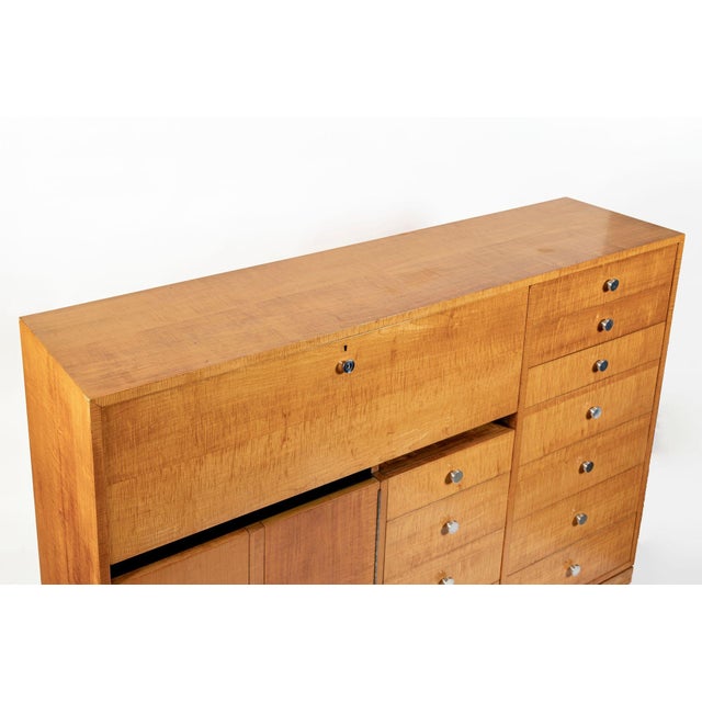 1950s Philip Johnson Mid-Century Modern Custom Dry Bar or Cocktail Cabinet, 1953 For Sale - Image 5 of 18