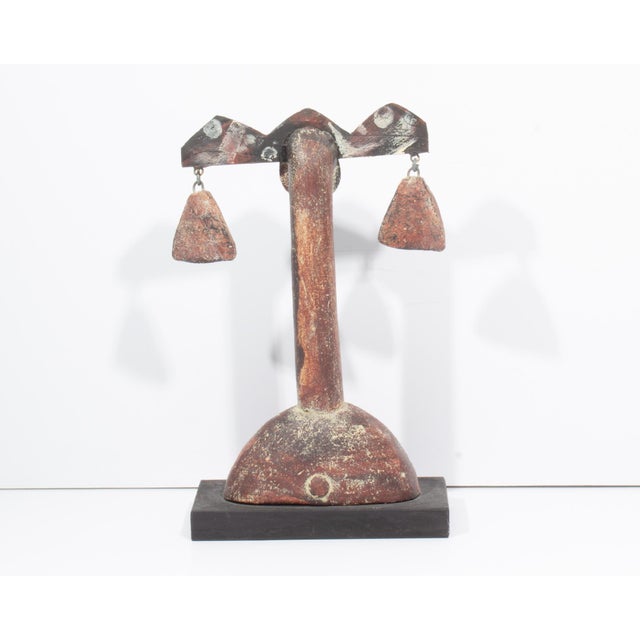 “Princess and Earrings” Studio Pottery Sculpture by John Maltby For Sale - Image 4 of 9