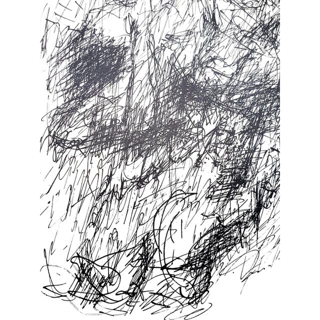 Wood Jean Bazaine - Original Lithograph 1956 For Sale - Image 7 of 9