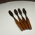 Set (4) Mid-Century Modern Teak Steak Knives Dansk Fjord Jens Quistgaard Ihq For Sale In San Diego - Image 6 of 7