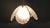 Metal Vintage Italian Glass and Brass Chandelier, 1970s For Sale - Image 7 of 16