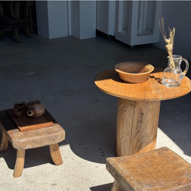 Small Stool in Teak For Sale - Image 13 of 18
