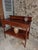 Antique French Mahogany Console Table with Drawer and Shelf, 1900 For Sale - Image 3 of 18