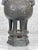 Ceramic Late 19th Century Antique Japanese Meiji Pottery Etched Pedestal Urn W/ Ox Head Motif For Sale - Image 7 of 10