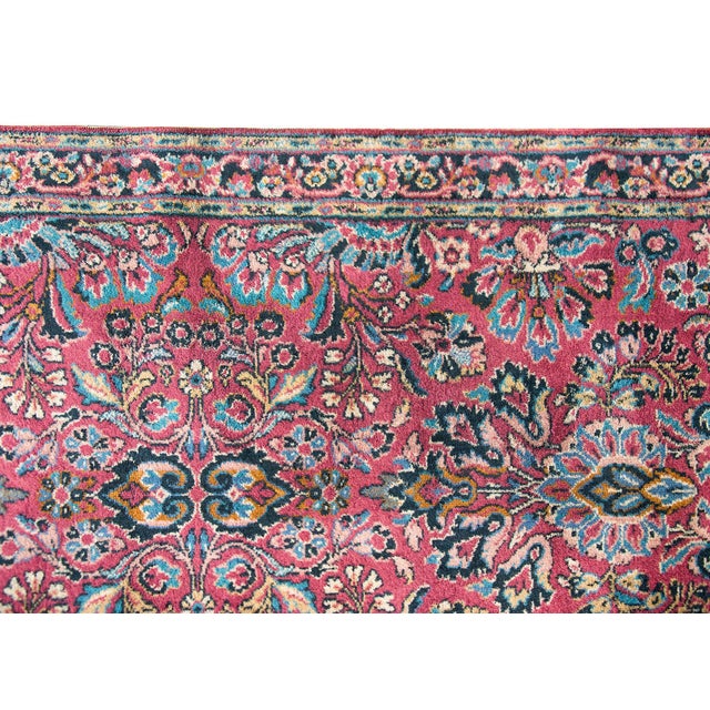 Early 20th Century Early 20th Century Karistan Sarouk-Style Runner For Sale - Image 5 of 15