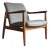 Vintage Armchair From Mid Century Designed by Edmund Homa, Restored For Sale