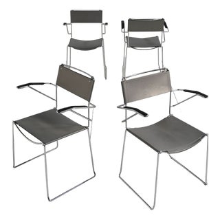 Spaghetti Chairs by Giandomenico Belotti for Alias, 1970s, Set of 4 For Sale