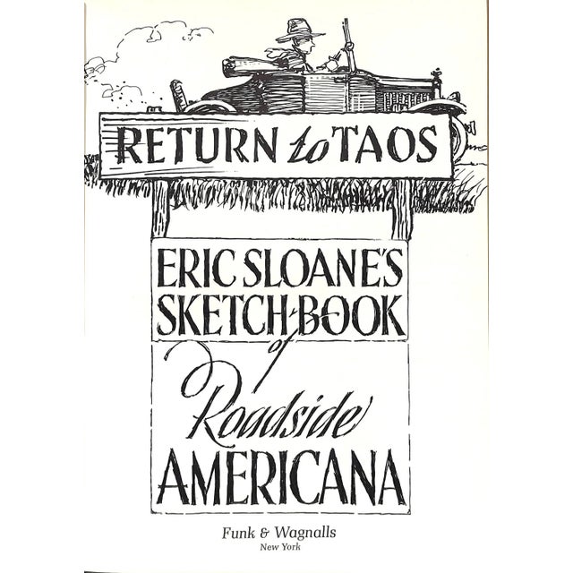 "Return to Taos: Sketchbook of Roadside Americana" 1960 Sloane, Eric For Sale - Image 4 of 9