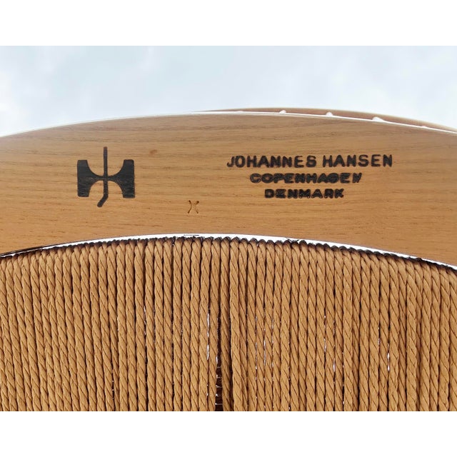 “Peacock” Designed by Hans Wegner for Johannes Hansen Chair For Sale - Image 9 of 9