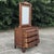 Wood 19th Century French Empire Period Mahogany Chest of Drawers With Mirror For Sale - Image 7 of 16