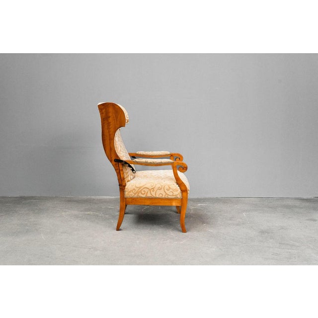 Biedermeier Wing Chair For Sale - Image 4 of 18