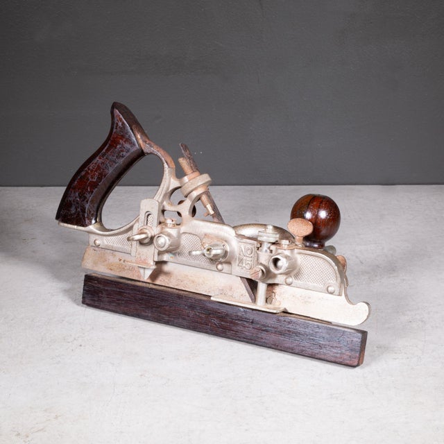 Industrial 19th C. Stanley 45 Combination Rosewood Plane For Sale - Image 3 of 5