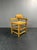 Postmodern Brutalist Dutch Oak Corner Chair with Rush Seat, 1970s For Sale - Image 13 of 18
