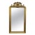 French 19th Century Large Vertical Gold Gilt Mirror with Floral crest For Sale - Image 15 of 18