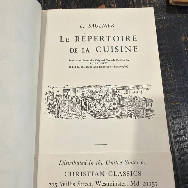 Repertoire de la Cuisine, Louis Saulnier, 1961 Ed, English Version of classic For Sale - Image 4 of 7